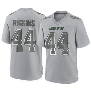 New York Jets Youth John Riggins Game Atmosphere Fashion Jersey - Gray