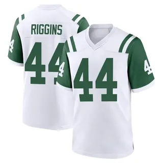 New York Jets Youth John Riggins Game Classic Alternate Jersey - White