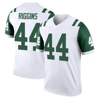 New York Jets Youth John Riggins Legend Classic Alternate Jersey - White