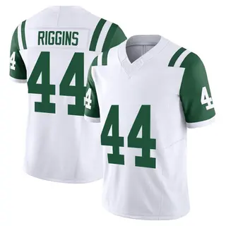 New York Jets Youth John Riggins Limited Classic Alternate Vapor F.U.S.E. Jersey - White