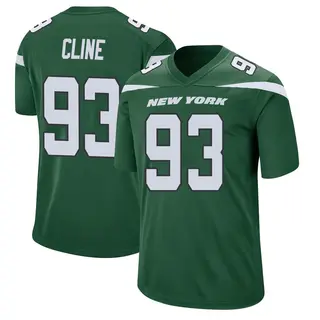 New York Jets Youth Kameron Cline Game Gotham Jersey - Green