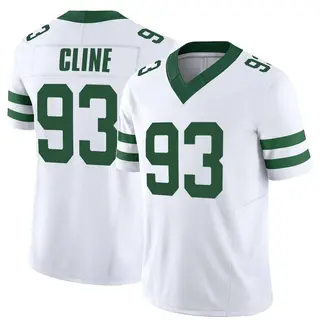 New York Jets Youth Kameron Cline Game Legacy Jersey - White