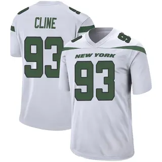 New York Jets Youth Kameron Cline Game Spotlight Jersey - White