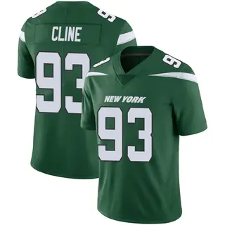 New York Jets Youth Kameron Cline Limited Gotham Vapor Jersey - Green
