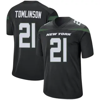 New York Jets Youth LaDainian Tomlinson Game Stealth Jersey - Black