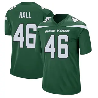 New York Jets Youth Maalik Hall Game Gotham Jersey - Green