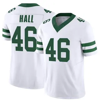 New York Jets Youth Maalik Hall Game Legacy Jersey - White