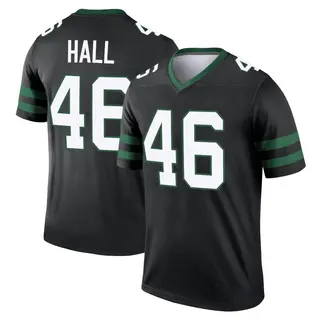 New York Jets Youth Maalik Hall Legend Legacy Jersey - Black