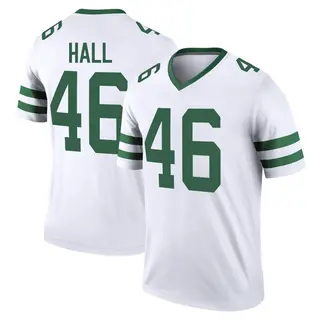 New York Jets Youth Maalik Hall Legend Legacy Jersey - White