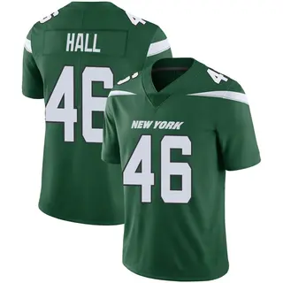 New York Jets Youth Maalik Hall Limited Gotham Vapor Jersey - Green