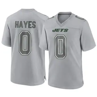New York Jets Youth Marquis Hayes Game Atmosphere Fashion Jersey - Gray