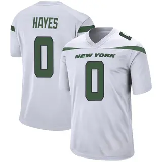 New York Jets Youth Marquis Hayes Game Spotlight Jersey - White