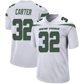 New York Jets Youth Michael Carter Game Spotlight Jersey - White