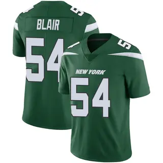 New York Jets Youth Ronald Blair Limited Gotham Vapor Jersey - Green
