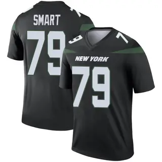 New York Jets Youth Tanzel Smart Legend Stealth Color Rush Jersey - Black