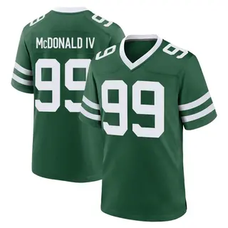 New York Jets Youth Will McDonald IV Game Legacy Jersey - Green
