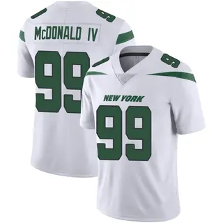 New York Jets Youth Will McDonald IV Limited Spotlight Vapor Jersey - White