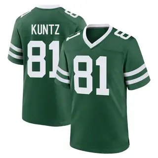 New York Jets Youth Zack Kuntz Game Legacy Jersey - Green